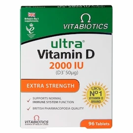 Vitabiotics Ultra Vitamin D 2000 IU Extra Strength 96 Tablets