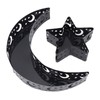 Ramadan Dessert Tray Iron Reusable Large Capacity Moon Star Shaped