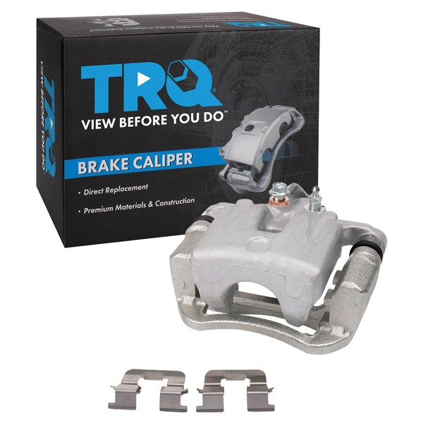 TRQ Rear Right Brake Caliper w/Bracket Passenger Side Compatible with