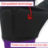Water-Resistant Ice Skating Gloves with Protective Padding, Touchscreen Fingertips, Fleece