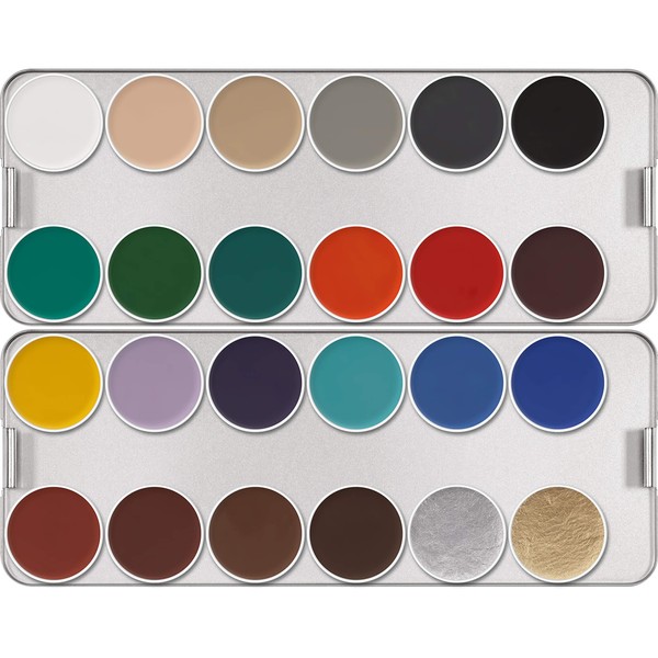 Aquacolor Makeup Palette (24 Colours) K