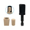 Wood Plug Cutters, 4 pcs Straight Wood Plug Cutters &
