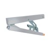 Öffnerschere GEZE OL90 N m. Flügelbock u.Scherenlager, aluminum white RAL