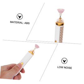 Healeved Electric Nail Drill Machine Portable Manicure Pedicure Tool for Home Salon Use Professional Nail File Low Noise and Steady for Gel and Acrylics