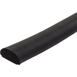 Wake Sangyo SP-021 Shutter Sponge with Glue, Black, Height 0.6 x Width 1.2 inches (30 mm) x Length 1.9 ft (2.7 m), Ground Gap Countermeasure