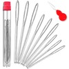 ORRDICE Large-Eye Blunt Needles, Stainless Steel Yarn Knitting Needles, Sewing
