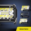 Nilight ZH303 2PCS 6.5 Inch 120W Spot & Flood Combo