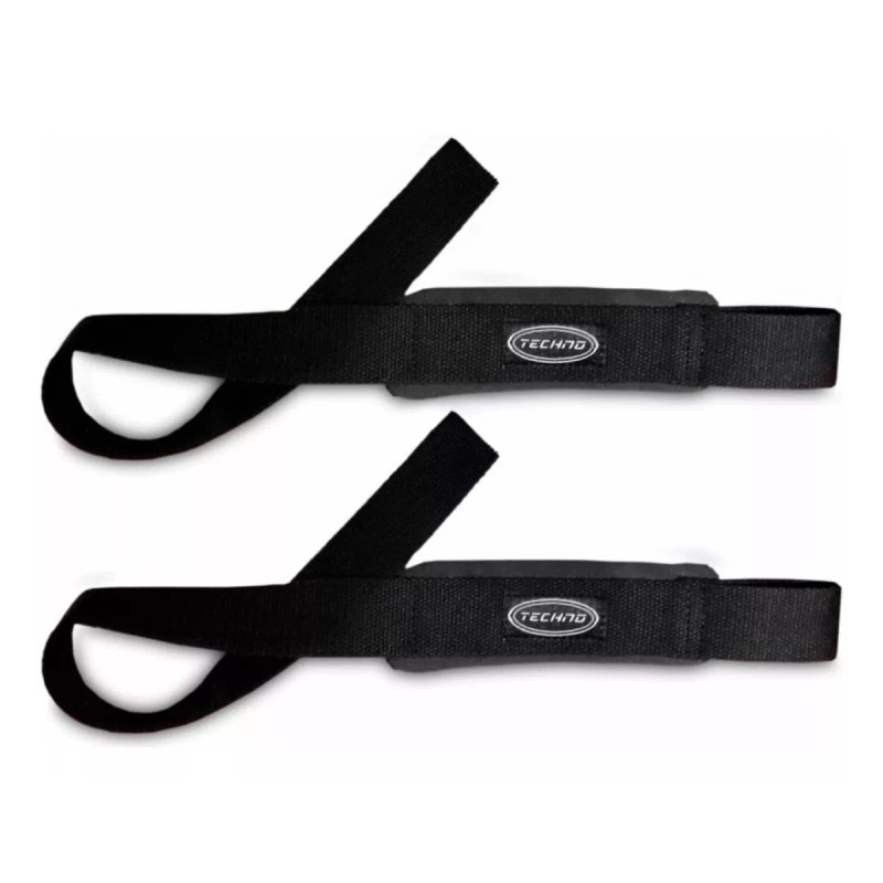 Techno Guantes Para Pesas + Straps Para Pesas Pack Gym