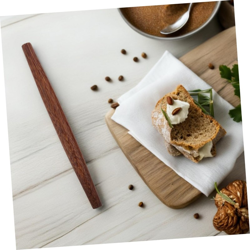 OHPHCALL 2pcs Small Wooden Rolling Pins Nonstick Kitchen Tools for