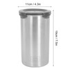 Storage Canister 1400ml Food Storage Container Stainless Steel Airtight Transparent