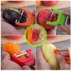 Vegetable Fruit Peeler 3-Pack Stainless Steel Melon Planer Original Vegetable