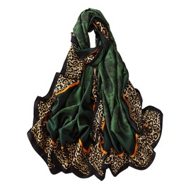 FAIRYGATE Women's Silk Scarf Elegant Lightweight Long Anti Allergy Cloth Sun Protection 90 x 180 cm, 98008