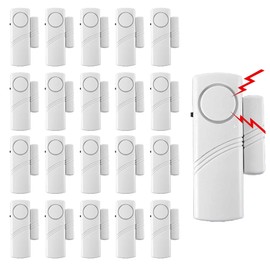 20 Pack Window Door Alarm, Door Sensor Alarm for Kids Safety, Alarm System for Home Security for Pool, Garage, Apartment, Dorm, RV and Office