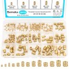 Insertos roscados para plástico, 150 piezas de insertos de ajuste
