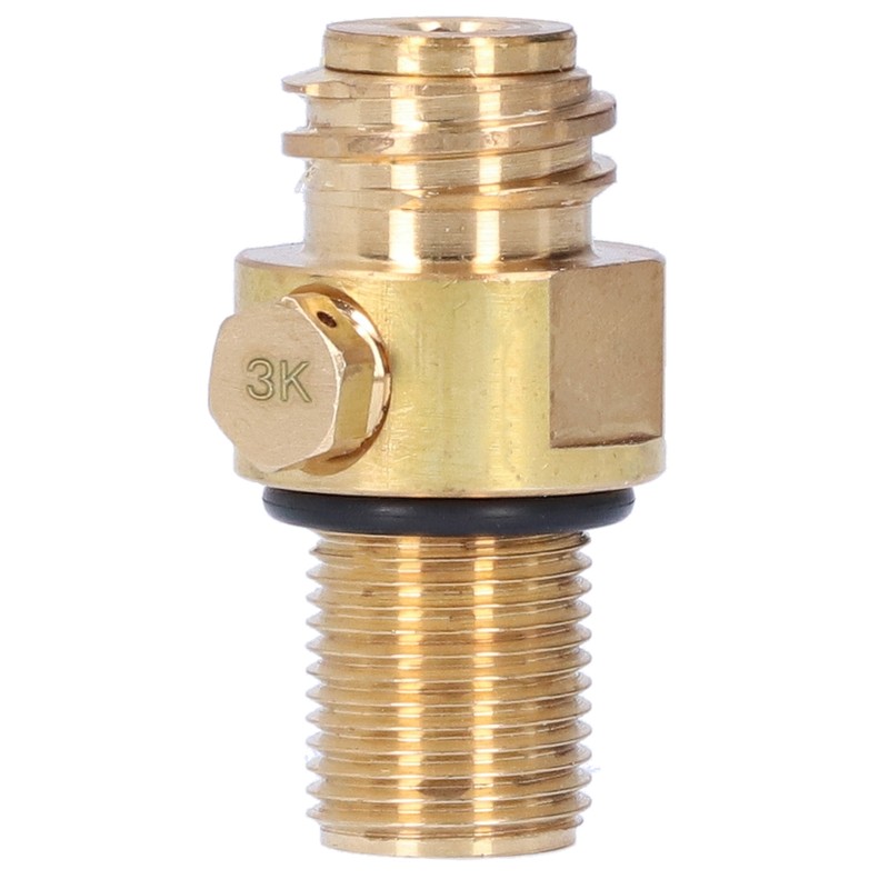 M18x1.5 Thread CO2 Cylinder Refill Adapter Pin Valve Converter Accessories