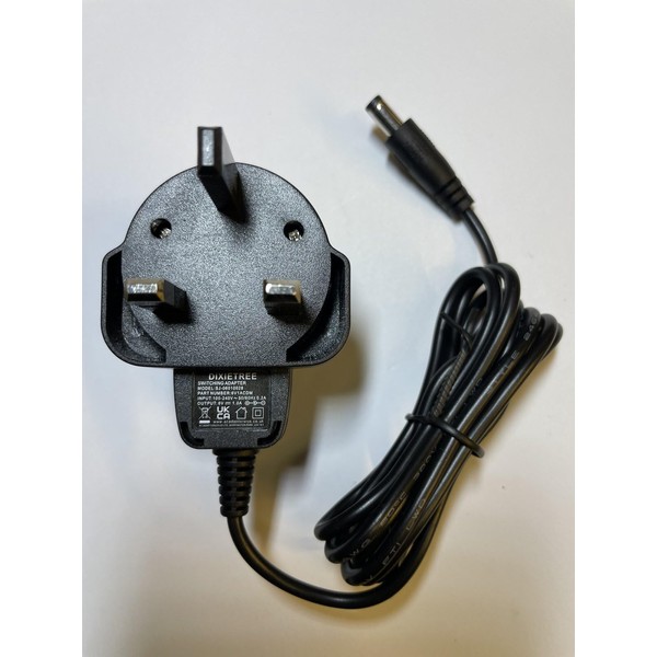 Replacement for 6V AC-DC Adaptor for Suresign Blood Pressure Monitor