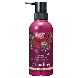 PrimaRose Z22K005 Hayawaza Color Shampoo, Dark Brown, 10.1 fl oz (300 ml), 5 in 1 / Gray Hair Care, Elegant Rose Scent, No Diamine Dyes, Paraben Free, Color Shampoo, Conditioner, Treatment, All-in-One