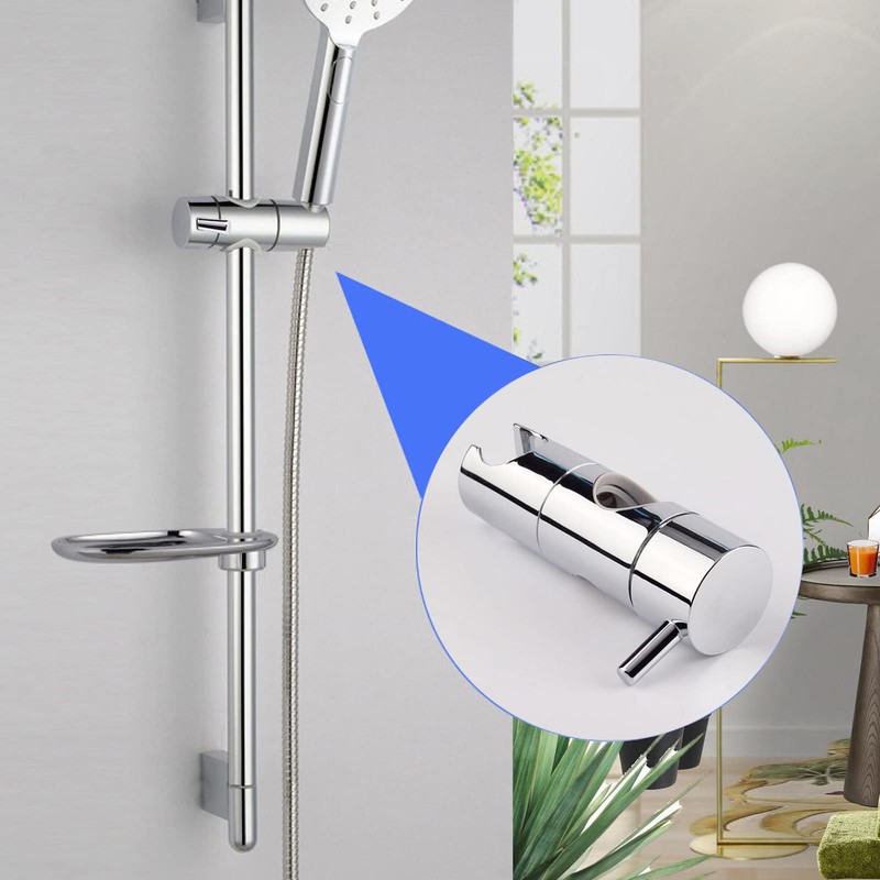 Adjustable Shower Head Holder for Slide Bar Rail Head Bracket