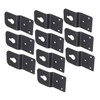 Parliky 10pieces Audio Speaker Hanger Plate Thickened Hook for Surround
