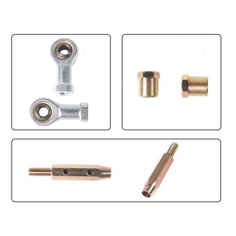 MIKODA Billet Aluminum Shift Transmission Column Linkage Kit Compatible with
