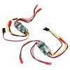 RC Brushed ESC, 2pcs 6V-14V Two Way Bidirectional Brushed ESC