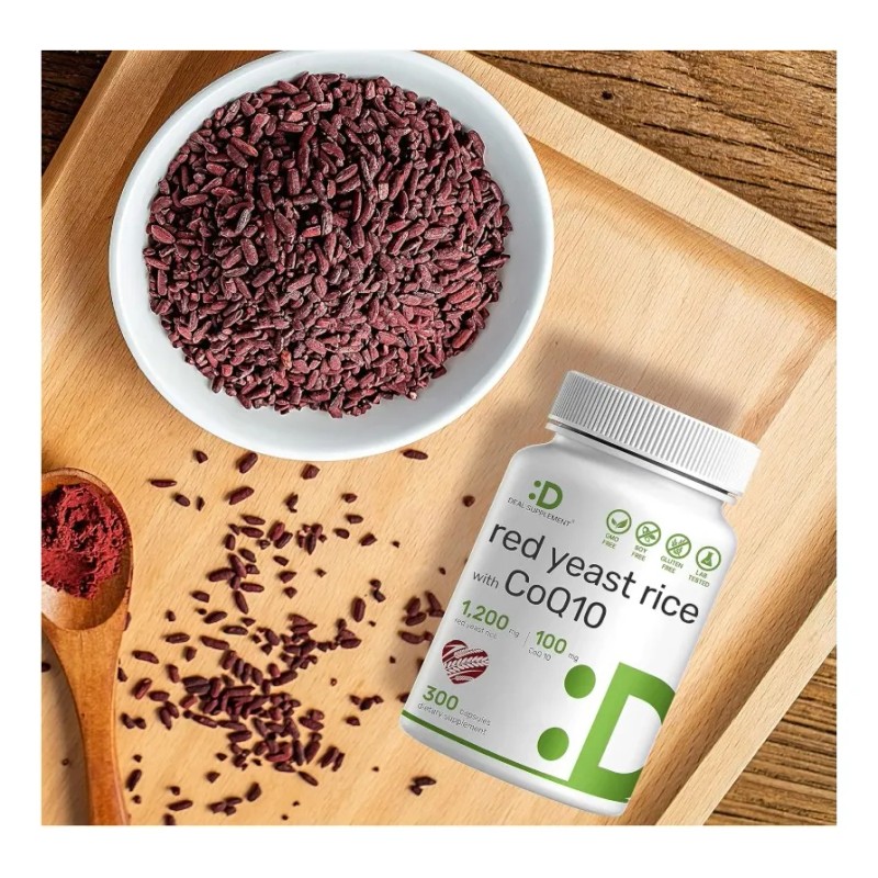 Red Yeast Rice + Coq10 Salud Cardiovascular 300 Americano Sin