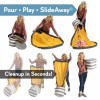 CreativeQT SlideAway Toy Storage Organizer & Play Mat for Kids,
