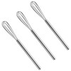 Webake Whisk Stainless Steel Small Whisk Set of 3 Mini