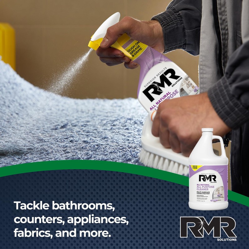 RMR All Natural All-Purpose Cleaner - Non-Toxic, Rinse-Free Multipurpose Cleaning