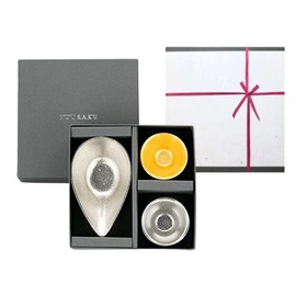 Nosaku Washi Paper Wrapping Kiri II Tin, Gold Foil + One Mouth Medium