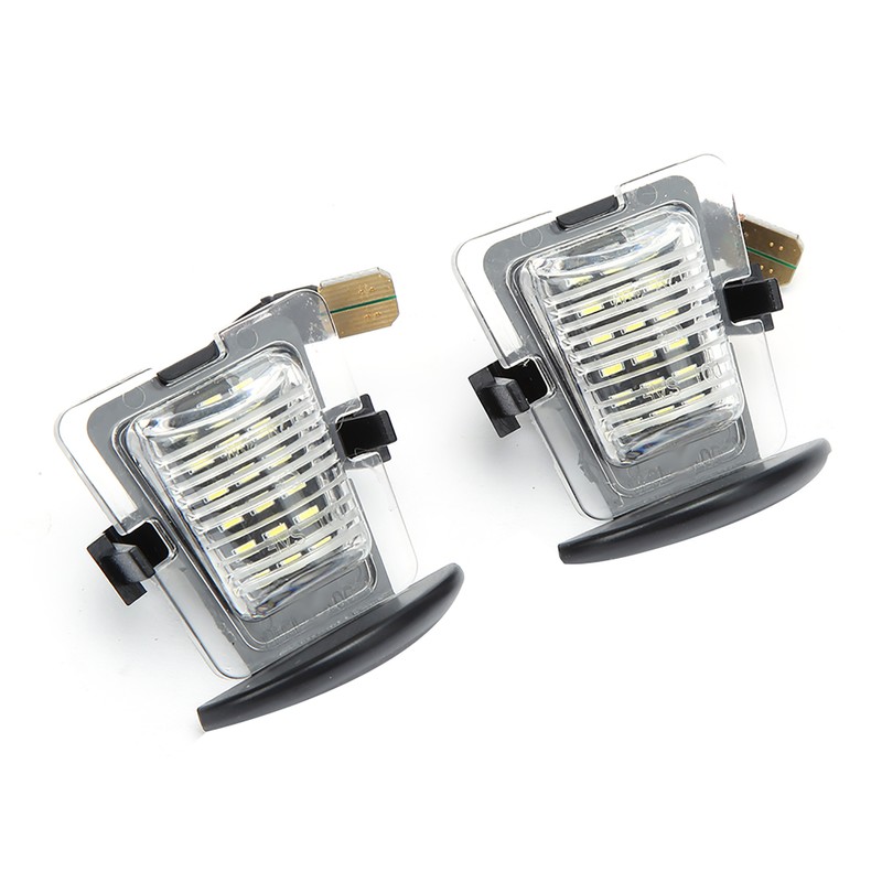 Pair of LED License Number Plate Lamp Light Fit for