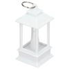 6PCS Ramadan Decorative Lights House Shape Plastic Wind Light Fireplace