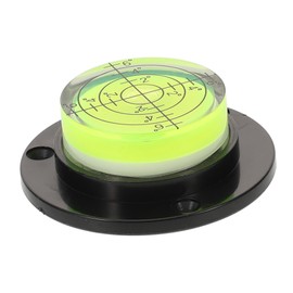 Gadpiparty Mini Bubble Level Measuring Tool Compact Circular Bubble Level for Camera Tripod Turntable and Home Use for Accurate Leveling Construction and Photography