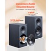 VEVOR Powered Bookshelf Speakers, 25W x 2, Active Studio Monitor