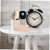 jojofuny 2pcs Aluminium Alloy Watch Charging Stand Holder Gold Convenient