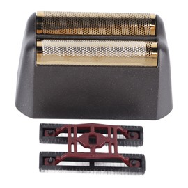 Beard Trimmer Foil Head Stainless Steel Replacement Foil And Cutter Head Accessory Black and Gold