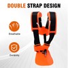 Savior Strimmer Harness Padded Petrol Strimmer Strap, Double Shoulder with