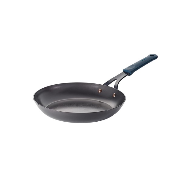 Tramontina 10 in Carbon Steel Fry Pan – with Silicone Grip, 80111/001DS