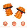 Cooler Drain Plug, 2 Pack Replacement, Orange, Compatible with Yeti