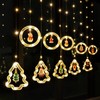 BLOOMWIN Christmas Lights, Fairy Lights, Window, Indoor, Ring and Christmas