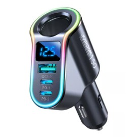 Joyroom Cargador Auto Joyroom Cr-cl21-carga Rápida Pd3.0 Y Qc3.0 Rgb