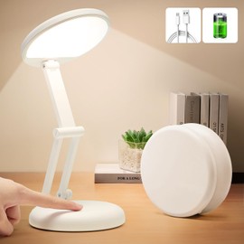 Small Desk Lamp Cute Desk Lamp,3600mAh Small Battery Operated Lamp Rechargeable Lamp,10 Brightness Battery Powered Lamp Rechargeable Lamps Cordless Desk Lamp,Portable Lamp Cute Lamp for Desk Lamp Cute