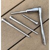M12 A2 Stainless Coach Screw Hex Hexagon Head Wood Screws