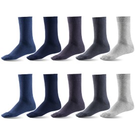 Mat & Vic's Men's Socks Women's Cotton Classic Crew Socks, Combed Cotton, Socks No Seam, Comfort Band, Black Colourful, White, EU 35–38 EU 39–42 (UK 5.5–8) 43–46 47-50 (UK 3–5, 5.5–8, 8.5–11, 12–15)