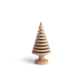 The Oak Men - Tree - Decorative Figurine - Wooden - Grooved - Light - Natural Oak - Height: 13 cm