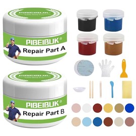 Surface Repair Kit for Tubs, Tiles, Countertops - Fixes Chips, Cracks, Scratches, Holes (Fiberglass, Porcelain, Stone, Acrylic)