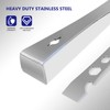 STAHONE 2-Piece Stainless Steel Pry Bar Scraper Set - 9-1/2"