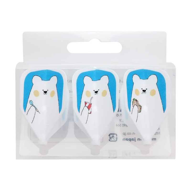 D.CRAFT Deekraft Fit Flight Fit Flight White Darts Flight White