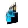 31" 3 Step Tier LED Lighted Shelves Illuminated Liquor Bottle