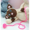Crochet Kit - Kittens Amigurumi Crochet Materials and Pattern
